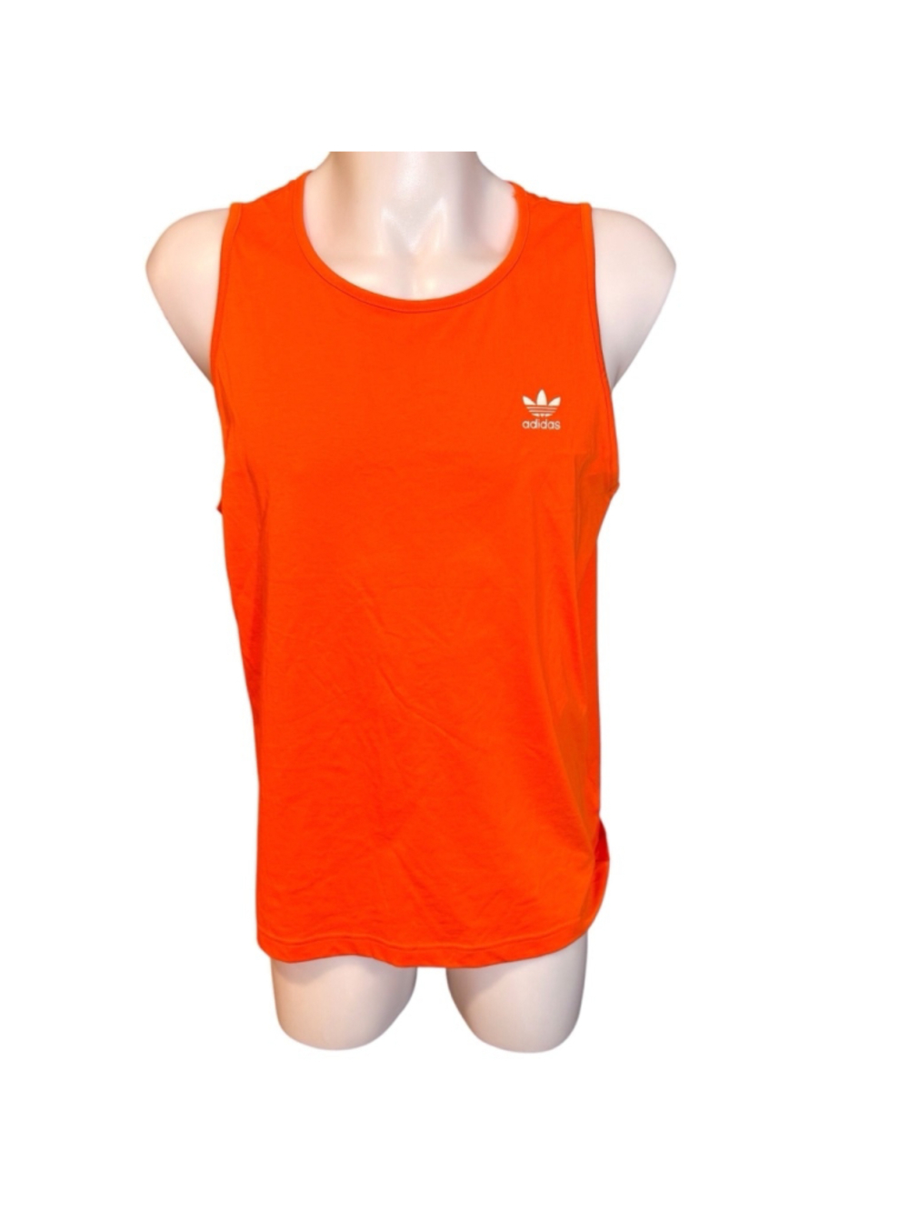 Adidas Men's Tank Top, Size M, Orange